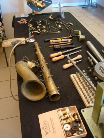 Ophicl�ide Atelier r�paration magasin musique Mulhouse