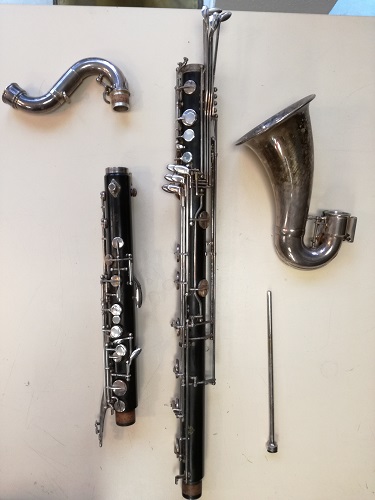Ophicleide atelier r�paration argenture clarinette basse Selmer Mulhouse