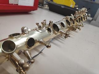 Corps saxophone alto d�vernis